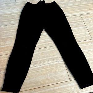 Black Express fitted pants